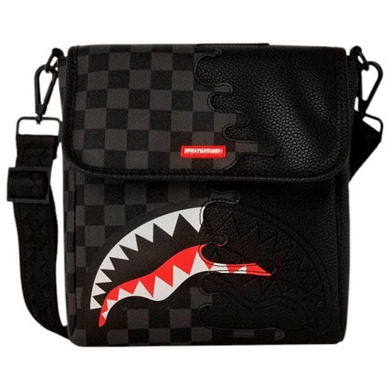Sprayground Τσαντάκι ώμου Unfinished Shark Messenger Sling
